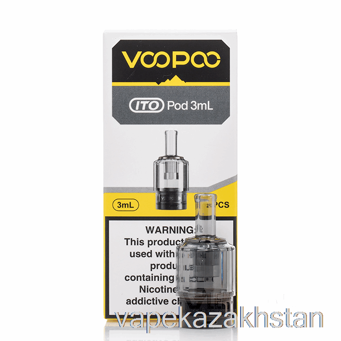 Vape Smoke VOOPOO ITO Replacement Pods 1.2ohm ITO Pods